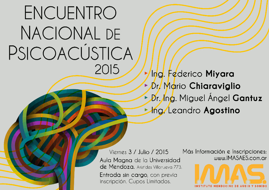 Encuentro Nacional de Psicoacústica 2015