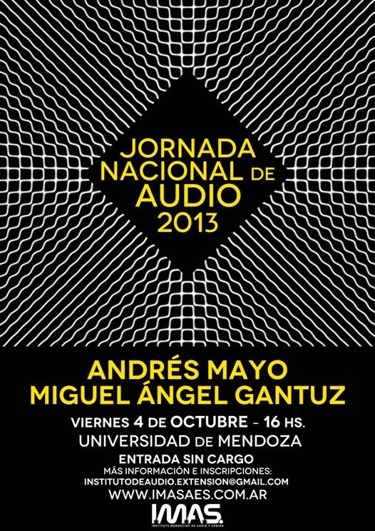 Jornada Nacional de Audio 2013